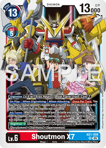 AD1-006 Shoutmon X7