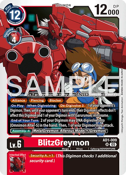 AD1-009 BlitzGreymon