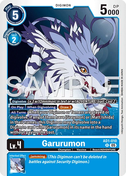 AD1-010 Garurumon