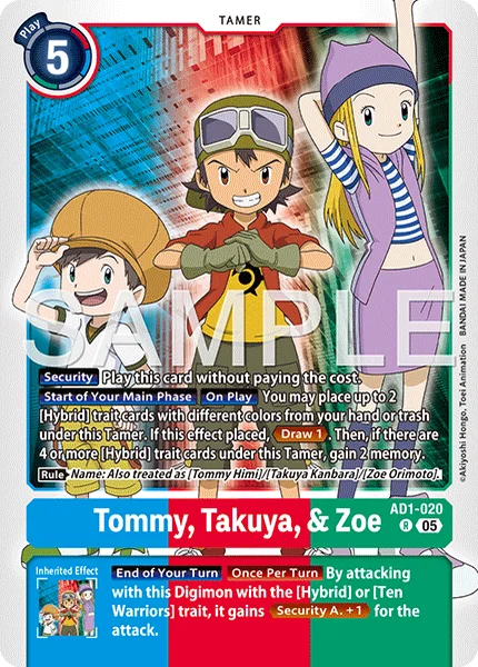 AD1-020 Tommy, Takuya, & Zoe