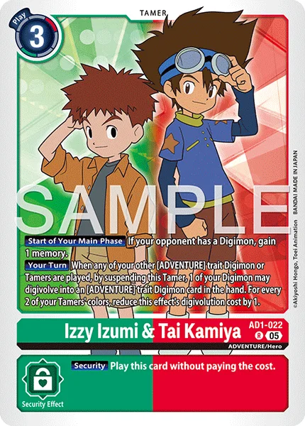 AD1-022 Izzy Izumi & Tai Kamiya