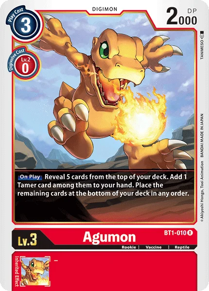 BT1-010 Agumon