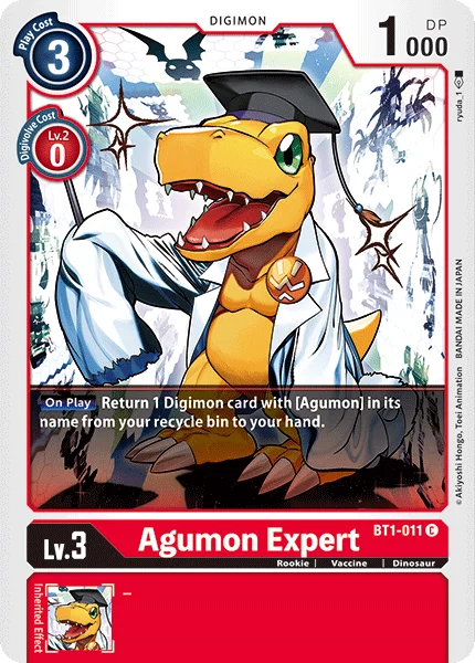 BT1-011 Agumon Expert