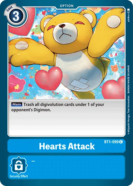 BT1-099 Hearts Attack