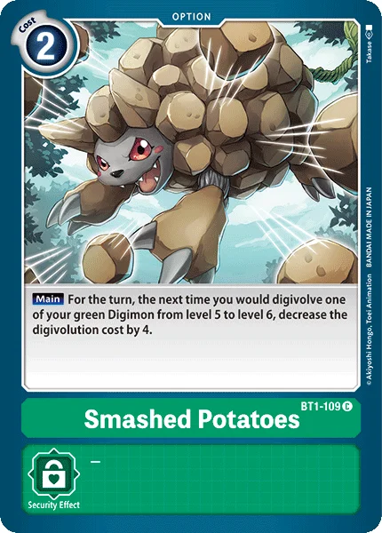 BT1-109 Smashed Potatoes