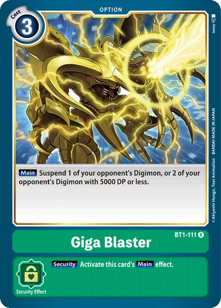 BT1-111 Giga Blaster