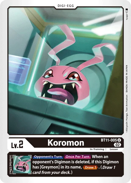 BT11-005 Koromon