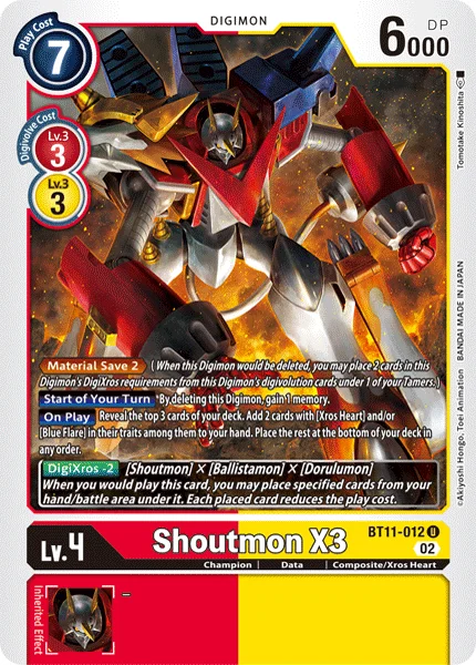BT11-012 Shoutmon X3