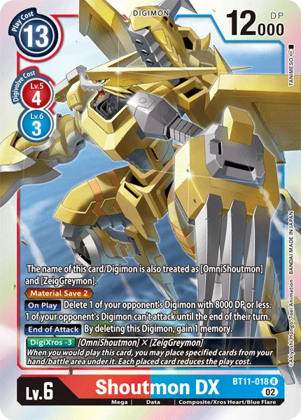 BT11-018 Shoutmon DX