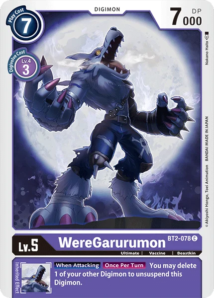 BT2-078 WereGarurumon