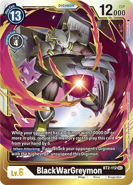 BT2-112 BlackWarGreymon