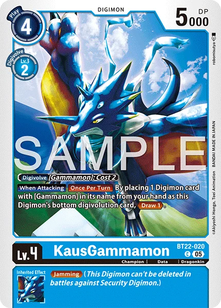 BT22-020 KausGammamon