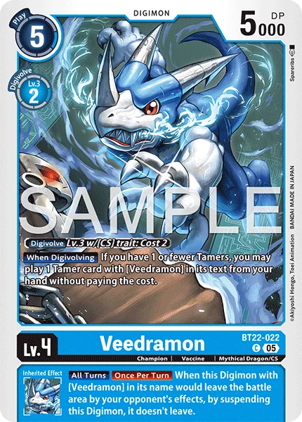 BT22-022 Veedramon
