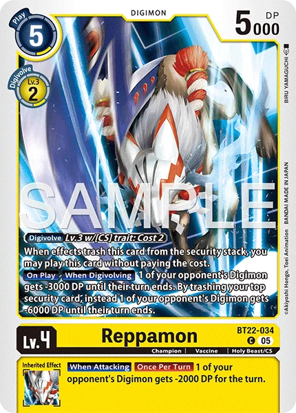 BT22-034 Reppamon