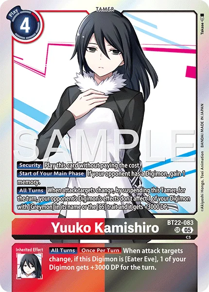 BT22-083 Yuuko Kamishiro