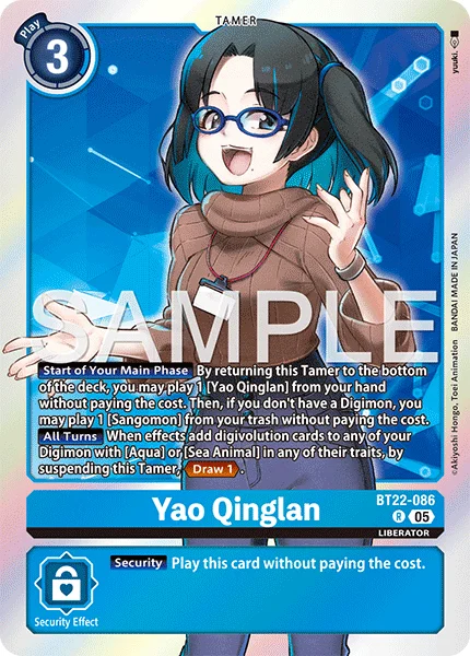BT22-086 Yao Qinglan
