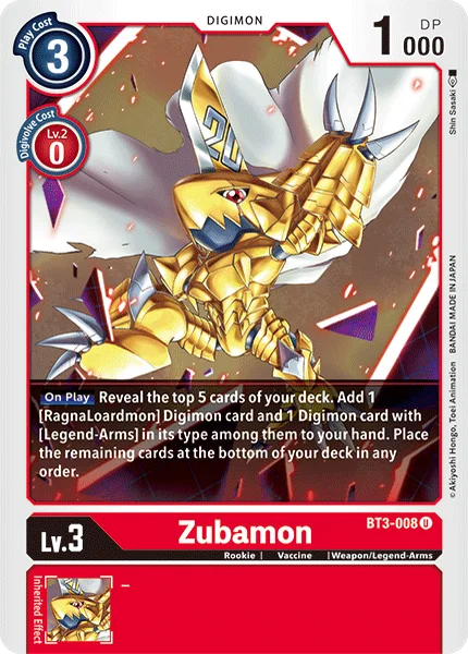 BT3-008 Zubamon