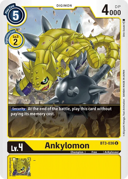 BT3-036 Ankylomon