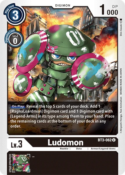 BT3-062 Ludomon