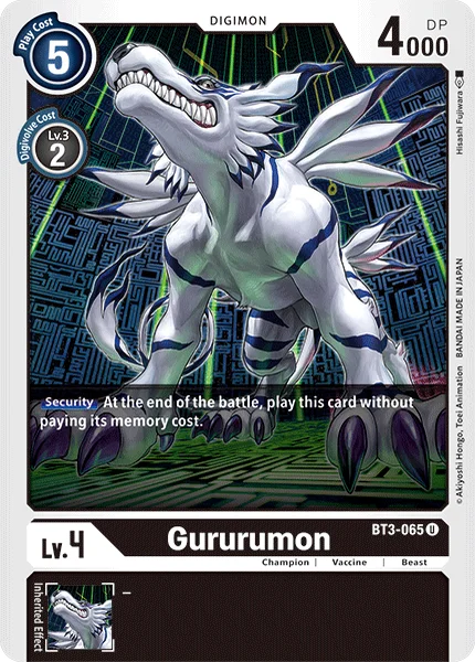BT3-065 Gururumon