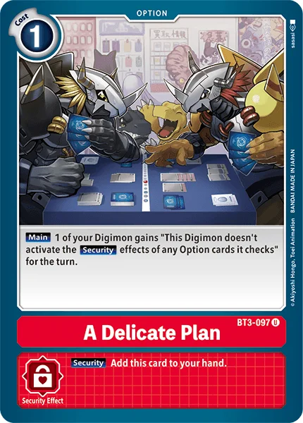 BT3-097 A Delicate Plan