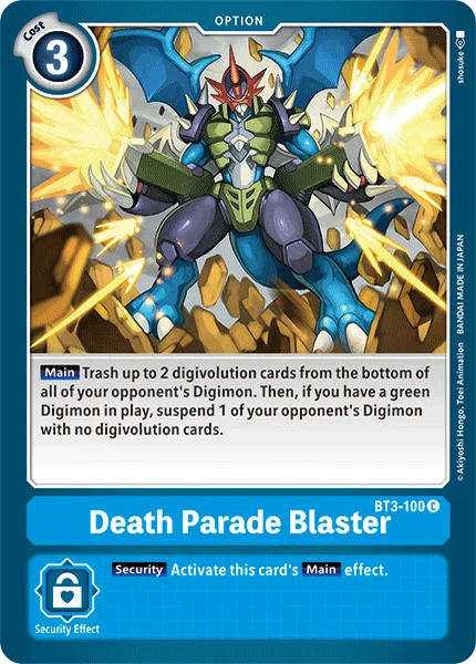BT3-100 Death Parade Blaster