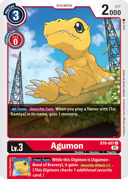 BT6-007 Agumon