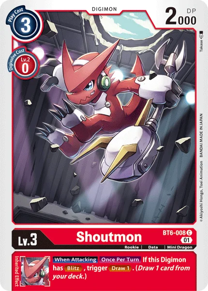 BT6-008 Shoutmon