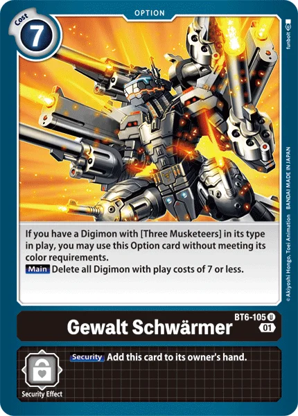 BT6-105 Gewalt Schw?rmer