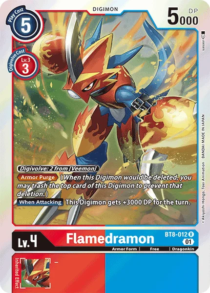 BT8-012 Flamedramon