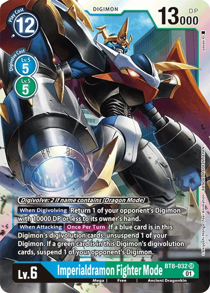 BT8-032 Imperialdramon: Fighter Mode