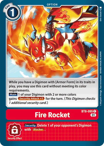 BT8-095 Fire Rocket