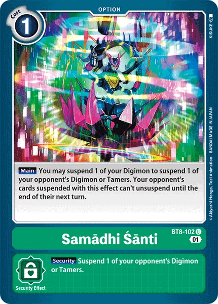 BT8-102 Sam?dhi ??nti