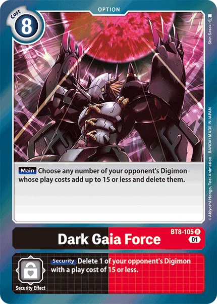 BT8-105 Dark Gaia Force