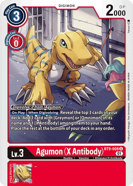 BT9-008 Agumon (X Antibody)