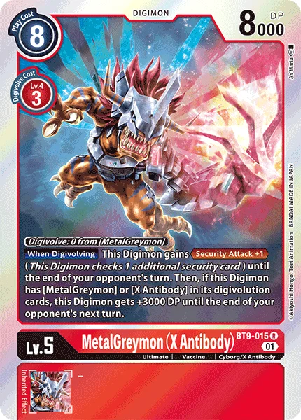 BT9-015 MetalGreymon (X Antibody)