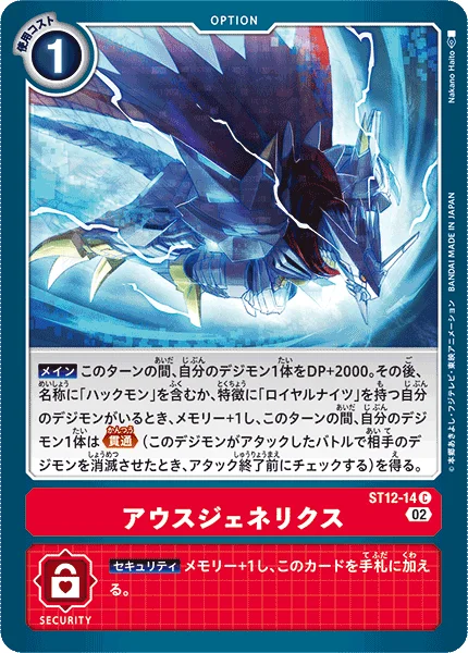 ST12-14 アウスジェネリクス